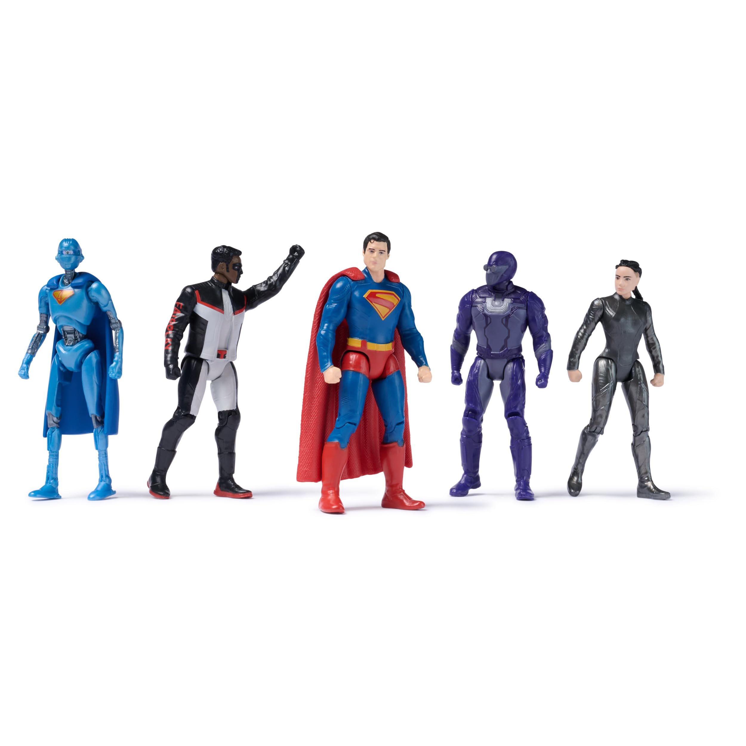 スーパーヒーロー アクションフィギュア 5体セット Amazon.co.jp: DCコミックス、スーパーマンヒーローズ対